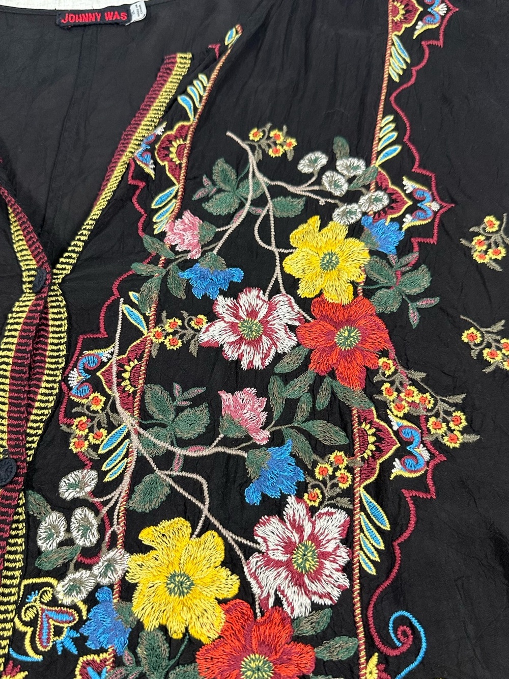 Johnny Was Cabo Blouse Size 2XL - Picture 5 of 9